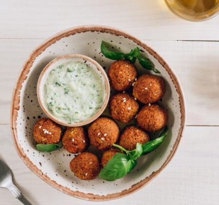 Tureckie potrawy vege - falafel